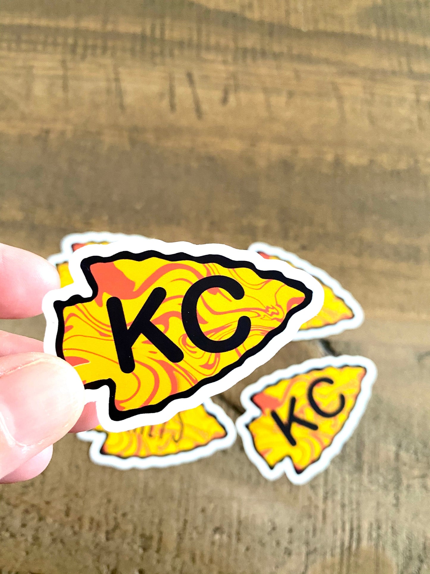 KC Vinyl Stickers