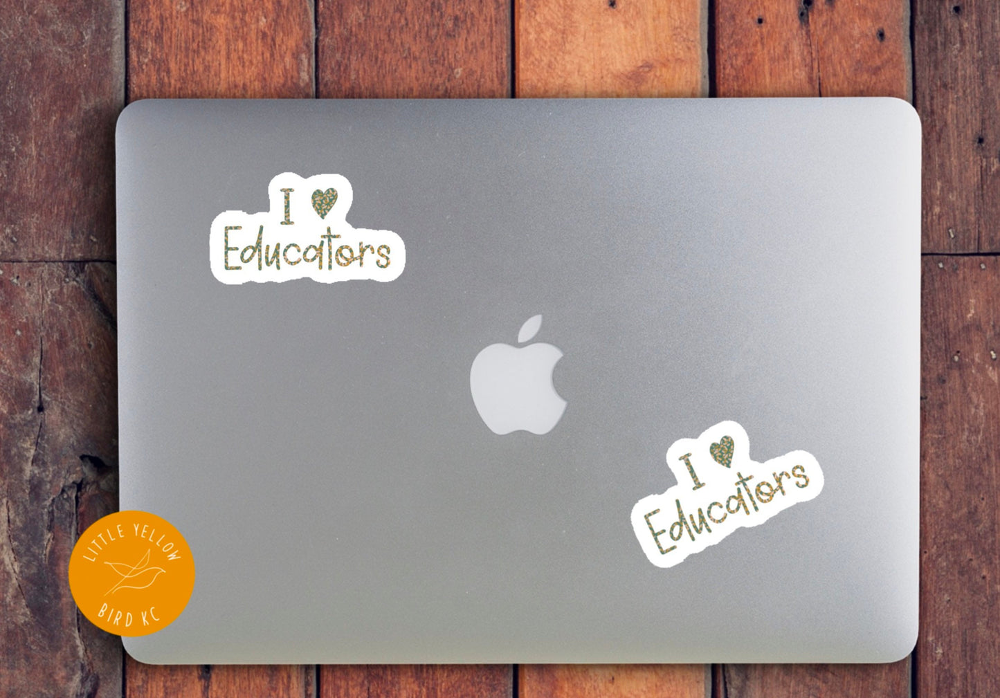 I Love Educators Vinyl Decal