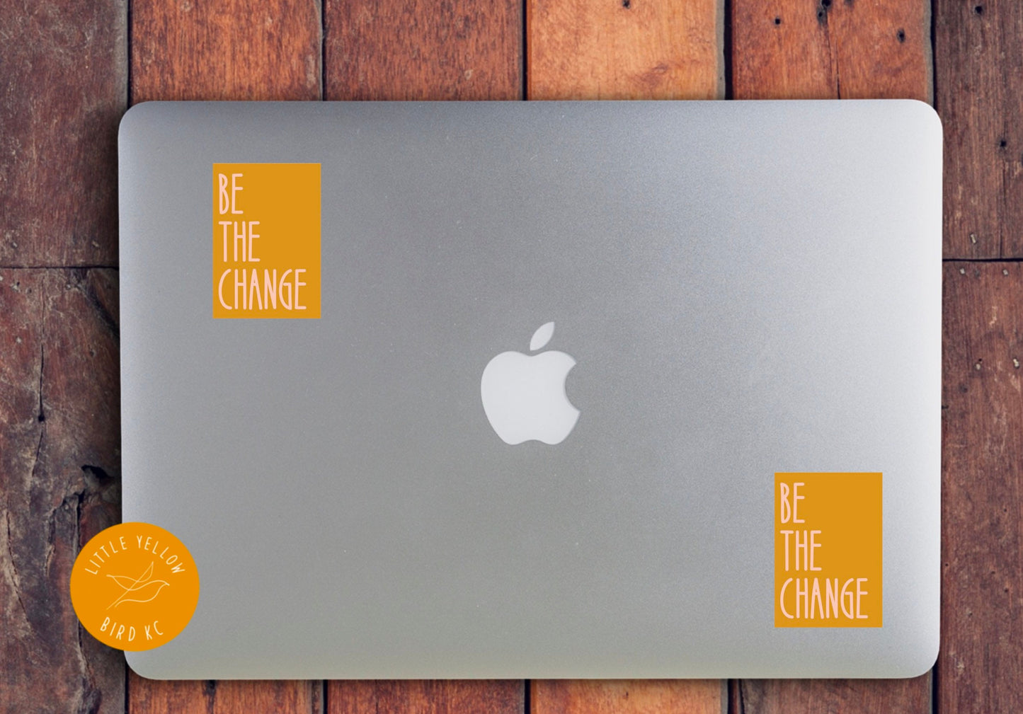 Be The Change Vinyl Decal