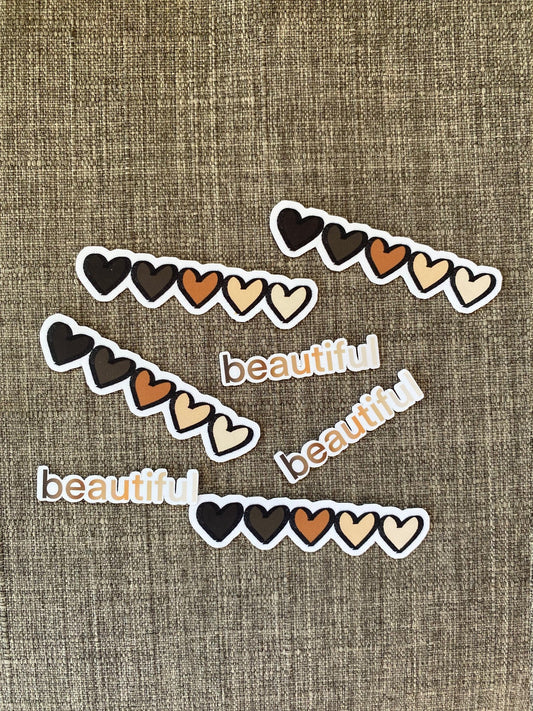 Diversity is Beautiful Vinyl Stickers