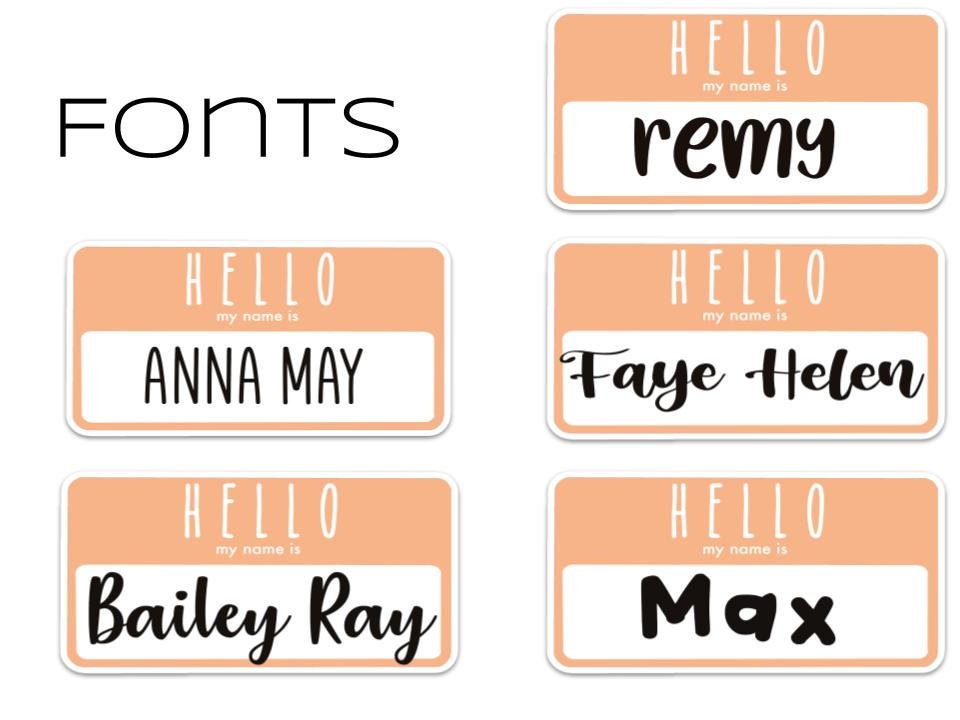 Baby Introduction Stickers