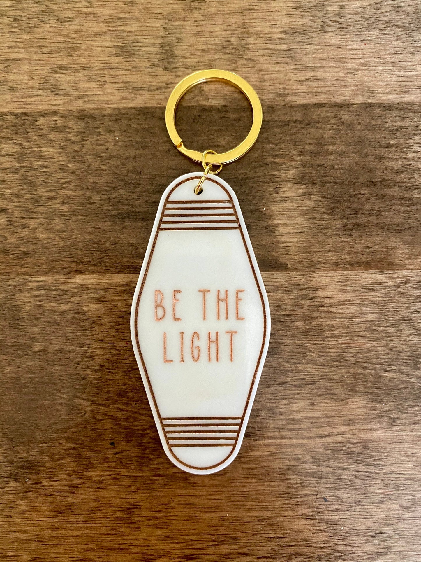 Be the Light Acrylic Keychain