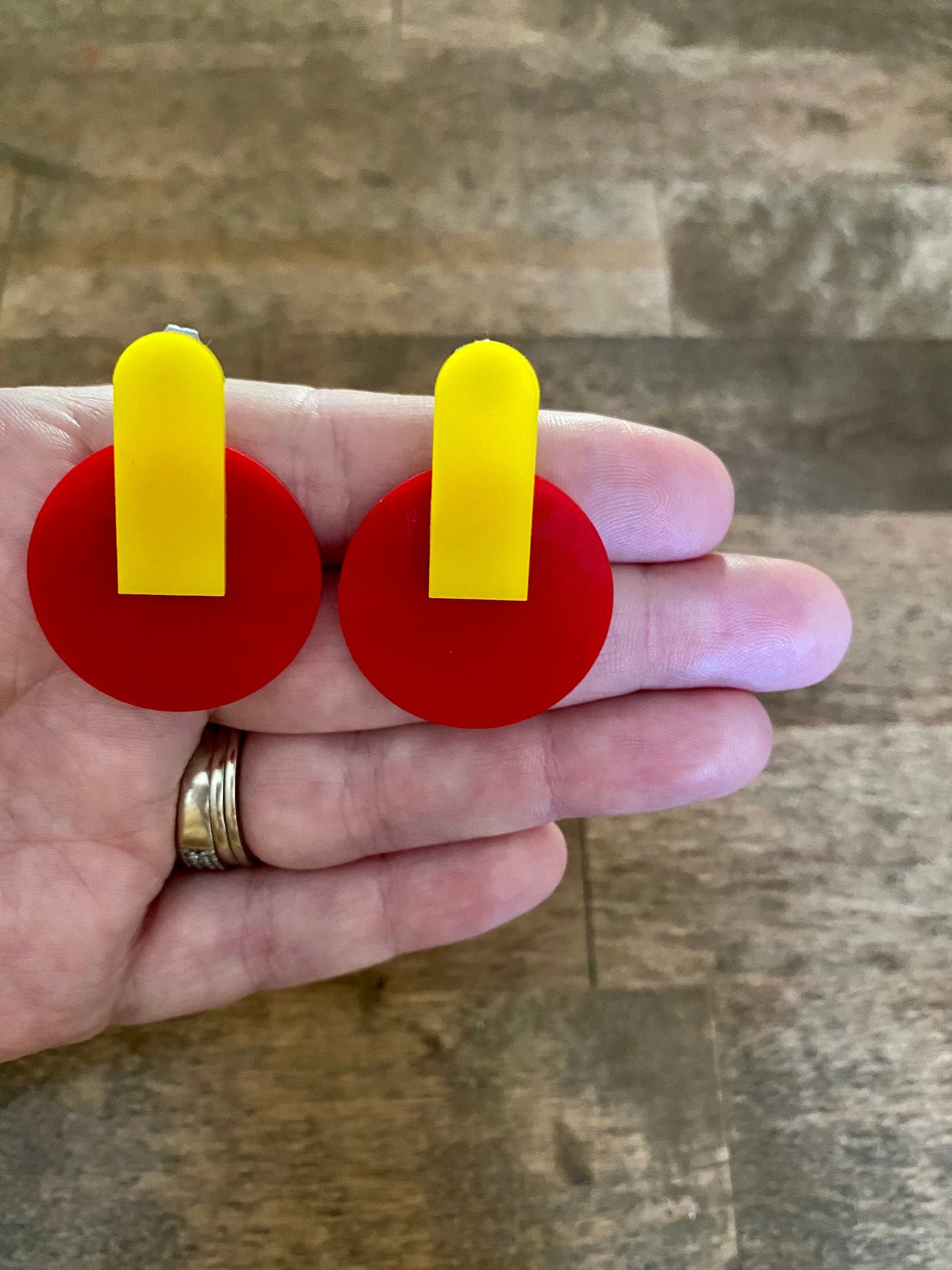 Kansas City Color Block Earrings